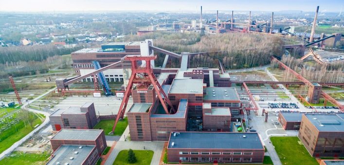 Die Zeche Zollverein in Essen