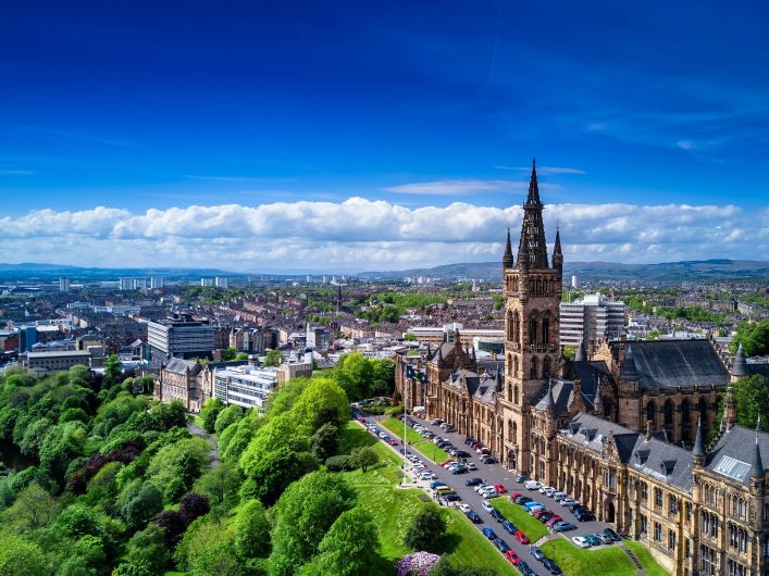 Glasgow in Schottland