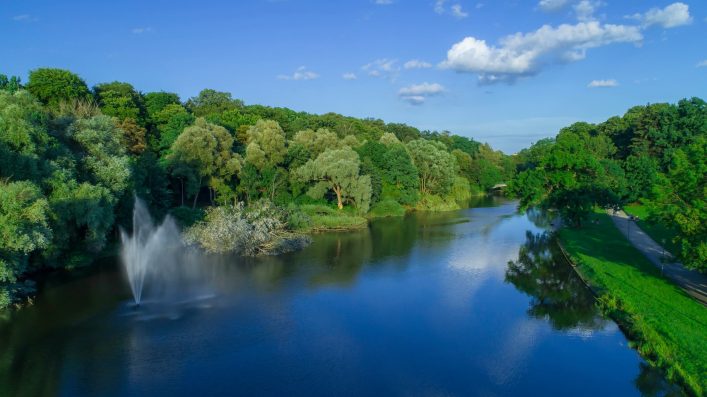 Park Kasprowicza in Stettin, Polen