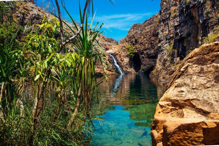 Wasserfall im Kakadu Nationalpark