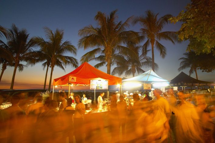 Der Mindil Beach Market in Darwin