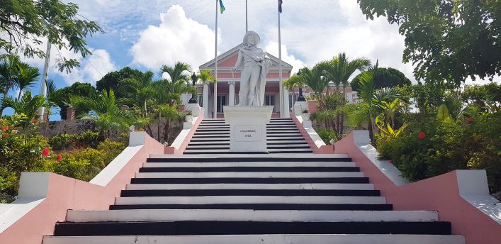 Regierungsgebäude in Nassau