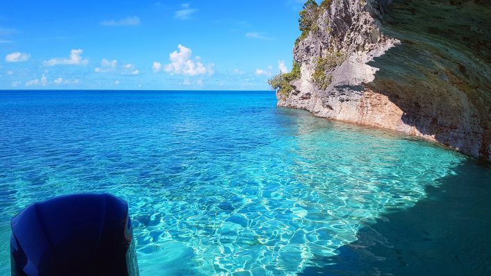 Grottentauchen auf den Bahamas