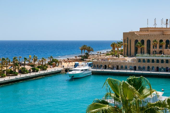 Yachthafen vom Albatros Citadel in Sahl Hasheesh