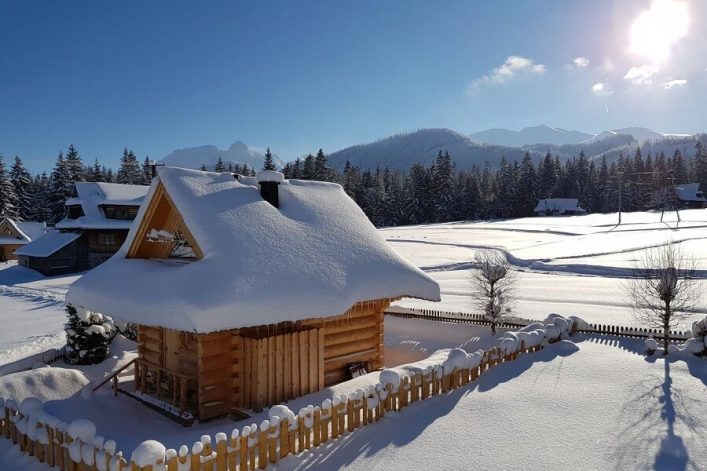 Chalet im Tatra-Gebirge in Polen