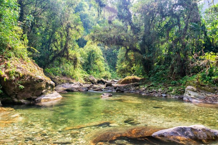 Sierra Nevada de Santa Marta in Kolumbien