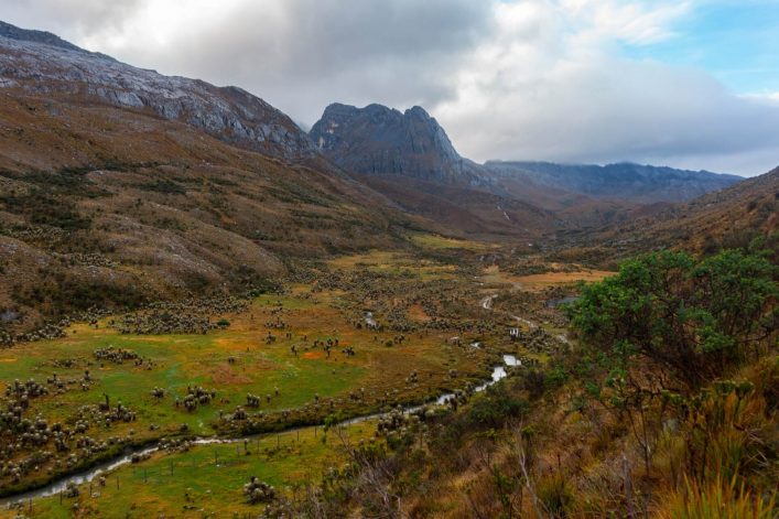 Sierra Nevada del Cocuy in Kolumbien