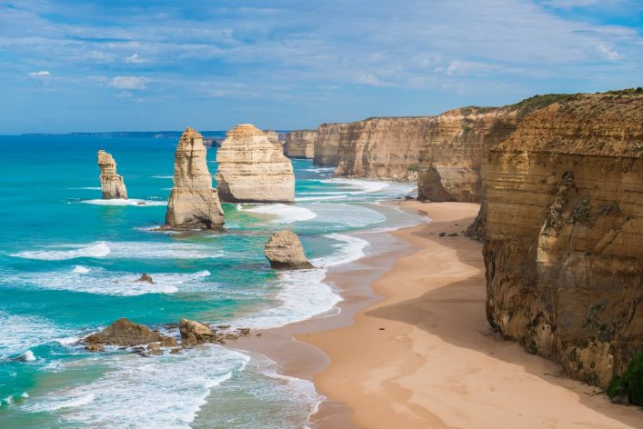 Die Twelve Apostles an der Great Ocean Road