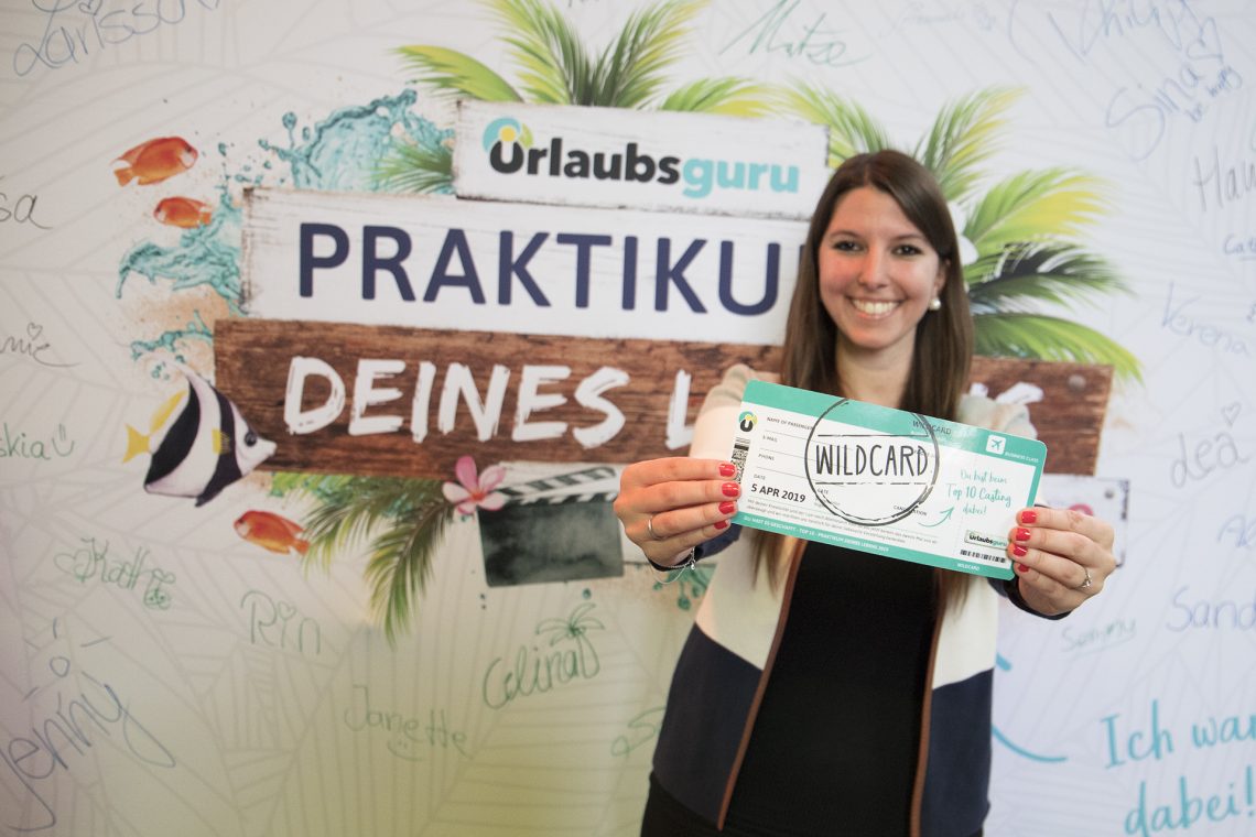 Sandra beim Praktikum deines Lebens