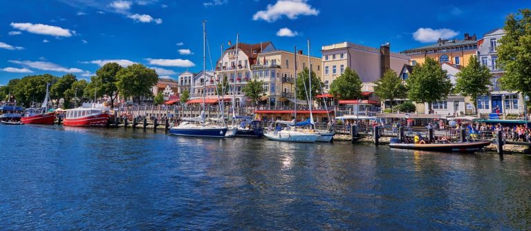 Warnemünde an der Ostsee