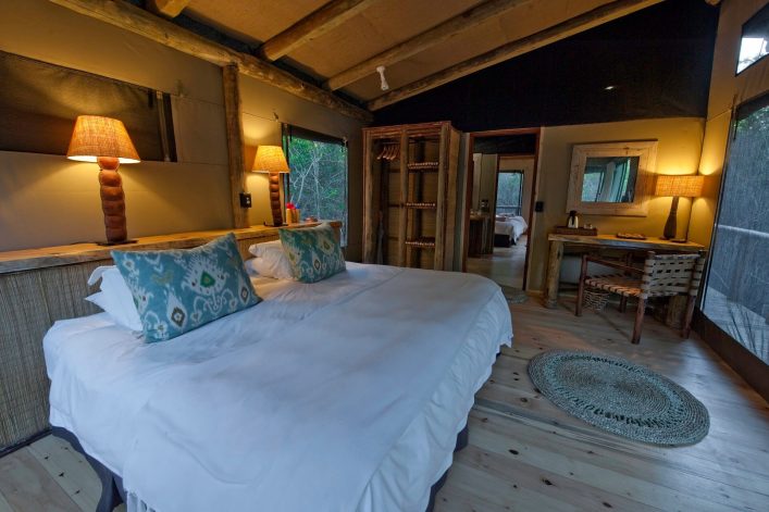 Das Rocktail Camp im Isimangaliso Wetland Parks