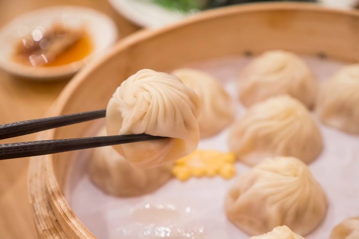 Taiwanische Dumplings.