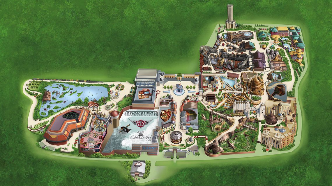 Phantasialand Parkplan 2019