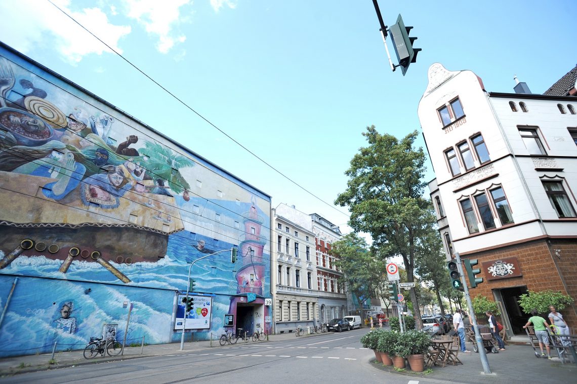 Das szenige Viertel Bilk in Düsseldorf