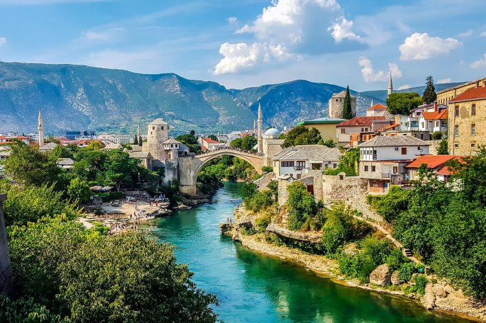Mostar in Bosnien.