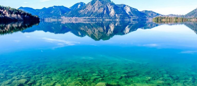 Walchensee in Bayern