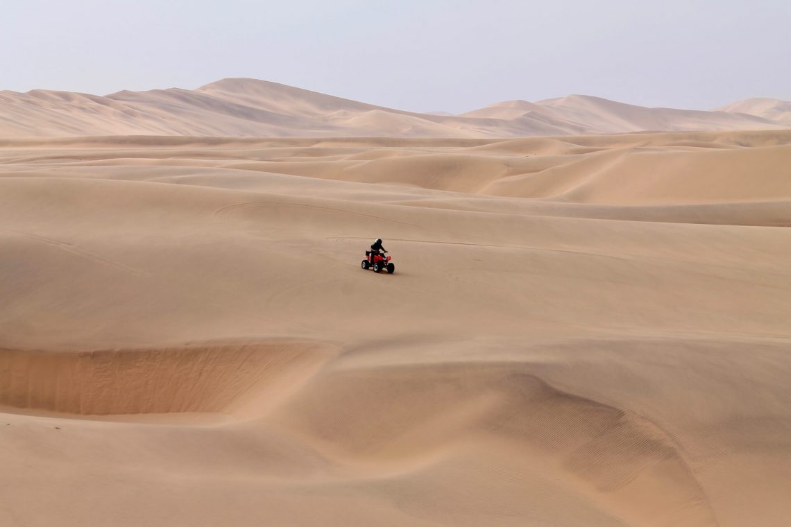Quad-Tour durch die Wüste in Tunesien