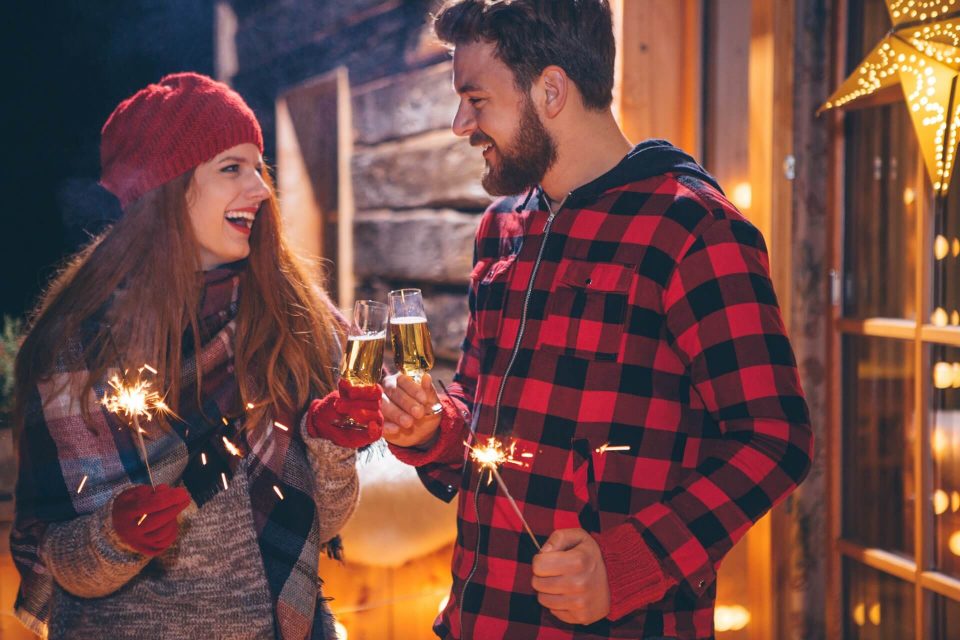 Silvester Mit Hund In Den Bergen Silvester in den Bergen 2025 / 2026 - besinnlich im Schnee in den Alpen