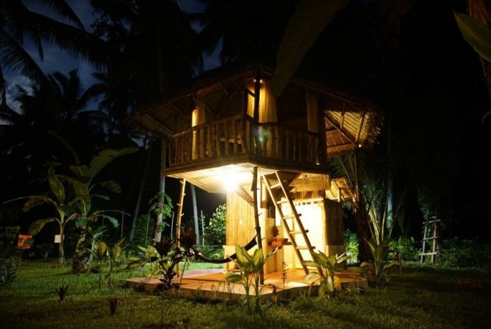 Airbnb Bambushütte auf Bohol, Philippinen