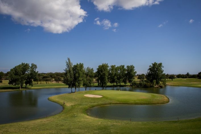 Golfbahn in der Nähe von Lissabon