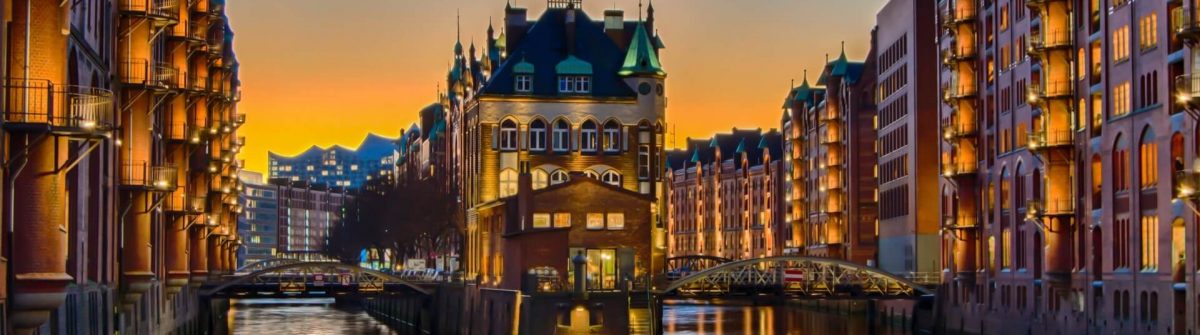 Alte Speicherstadt in Hamburg