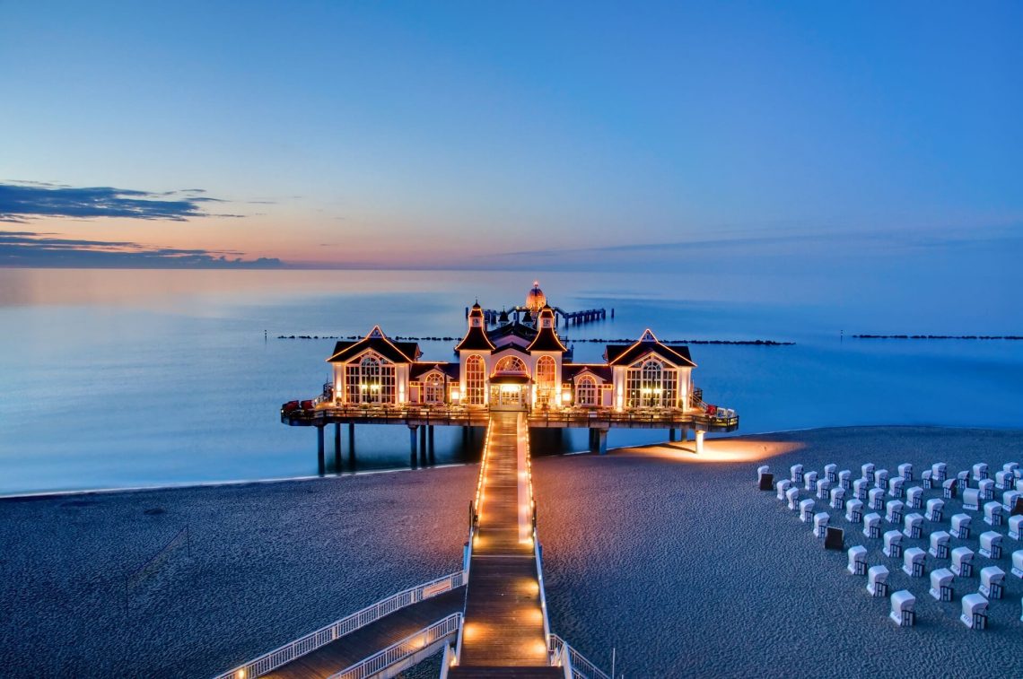 Die Seebrücke Sellin auf Rügen