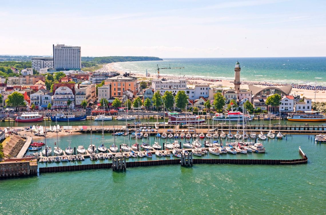 Skyline von Warnemünde