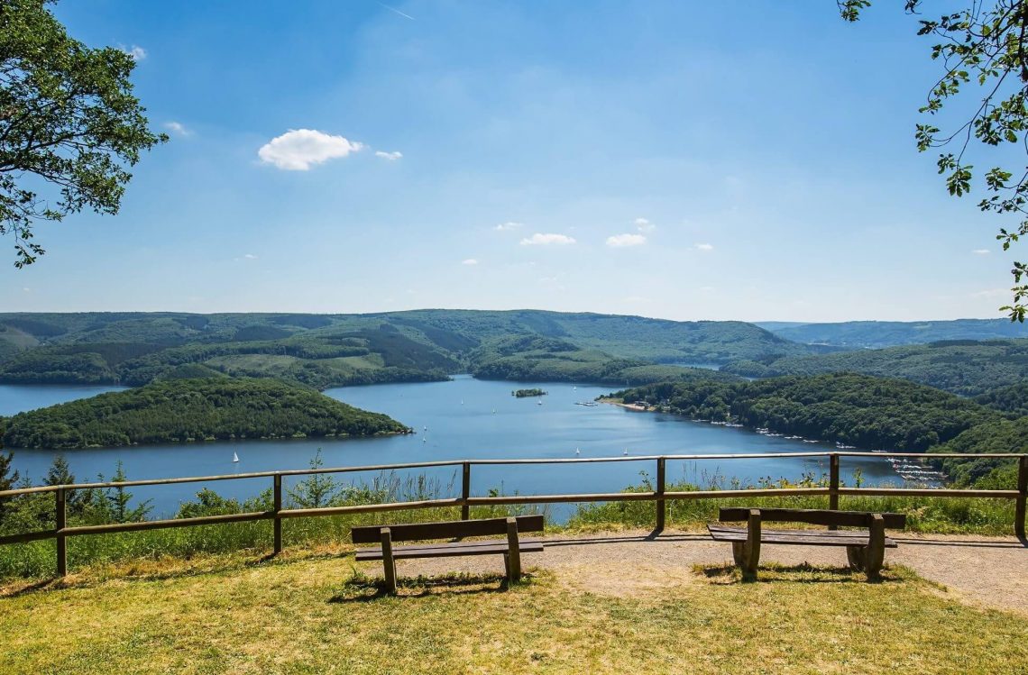 Rursee in der Eifel