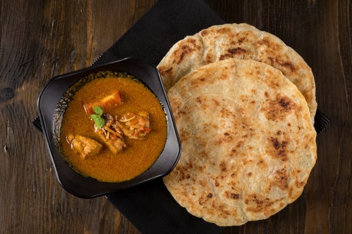 Roti Canai gibt es in Malaysia an jeder Ecke zu kaufen