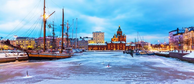 Helsinki im Winter