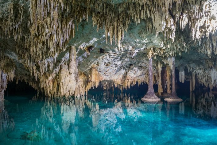 Cenote Sac Actun in Akumal