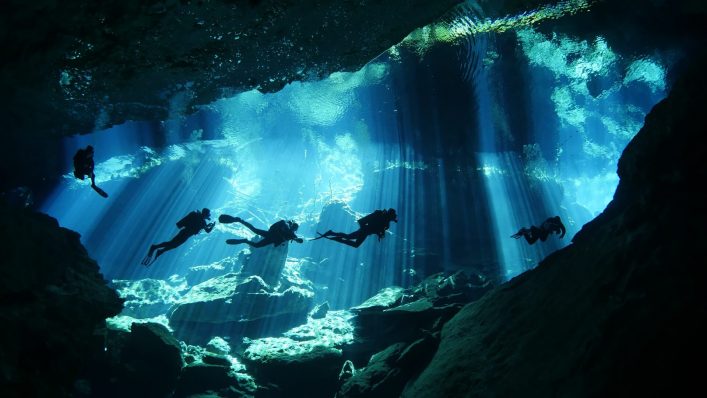 Diving in Cenotes in Mexico