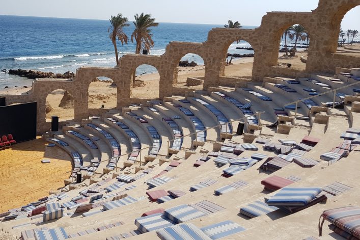 Amphitheater im Albatros Citadel in Sahl Hasheesh