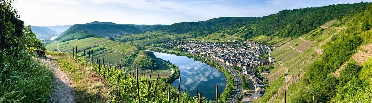 die wunderschöne Moselschleife in Deutschland